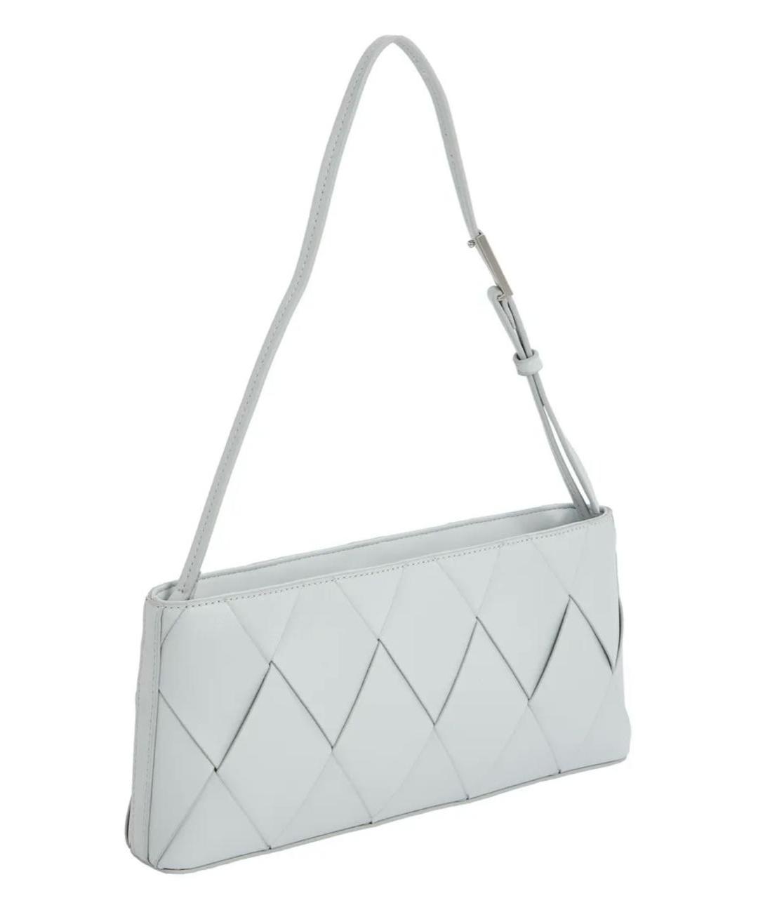 CALVIN KLEIN Серая сумка через плечо из искусственной кожи, фото 2