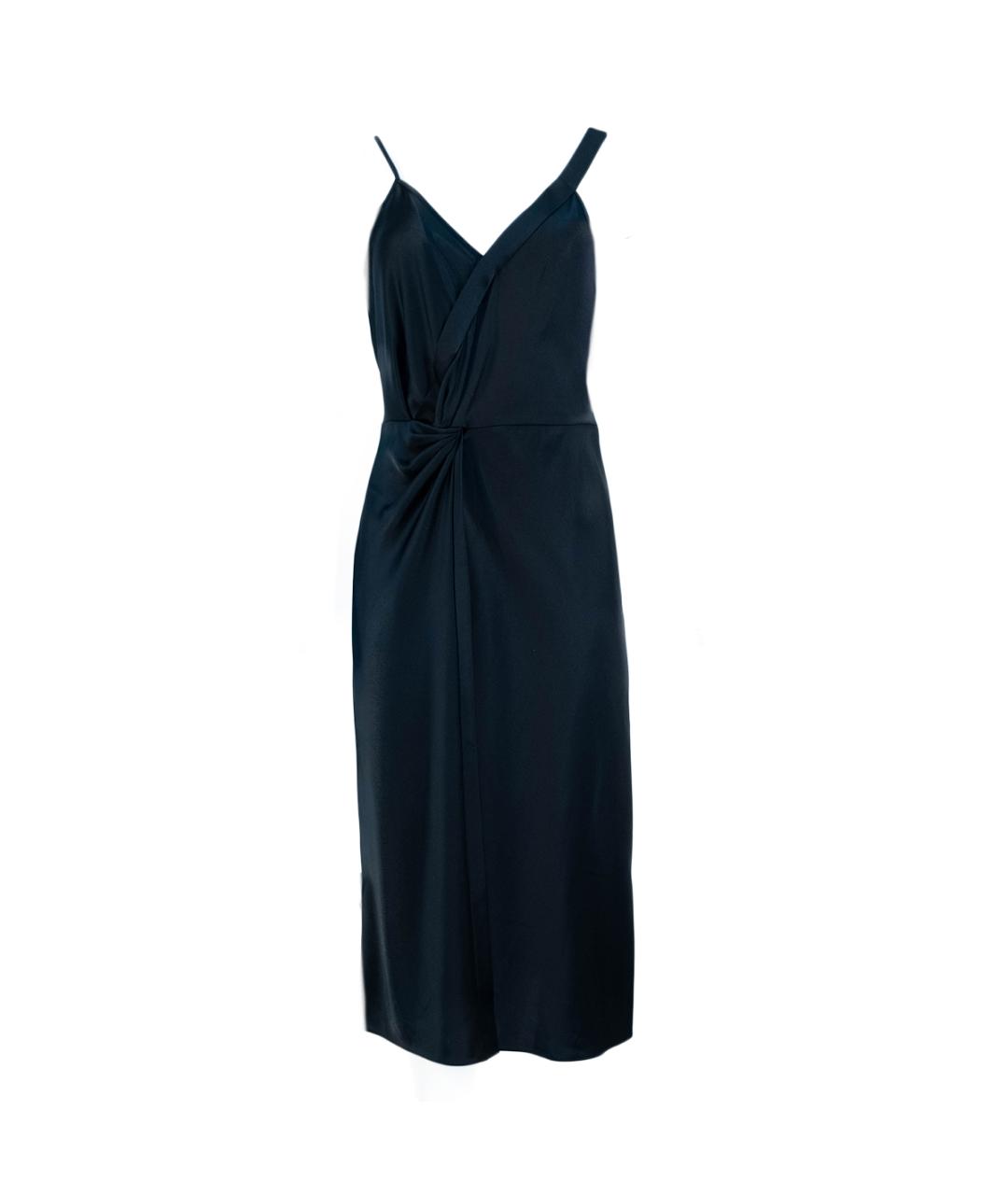 ALEXANDER WANG Черное полиэстеровое повседневное платье, фото 6