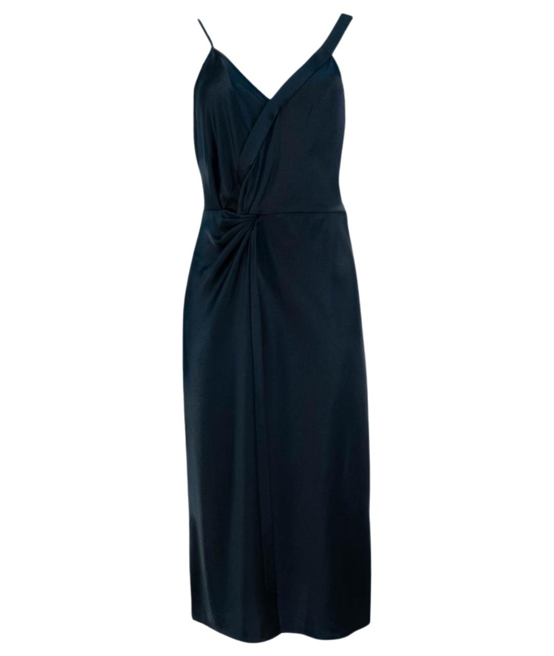 ALEXANDER WANG Черное полиэстеровое повседневное платье, фото 1