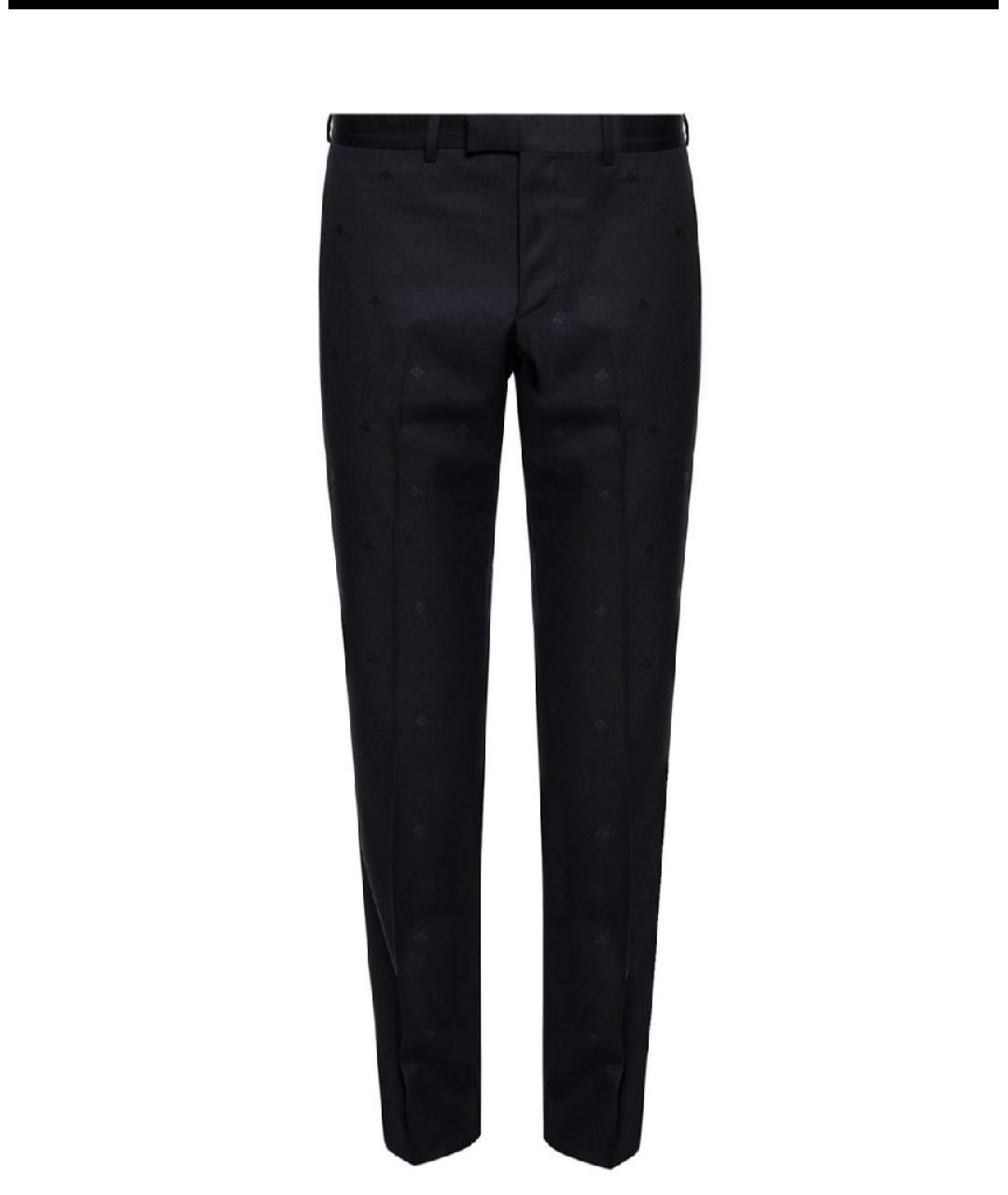 GUCCI Темно-синий классический костюм, фото 4