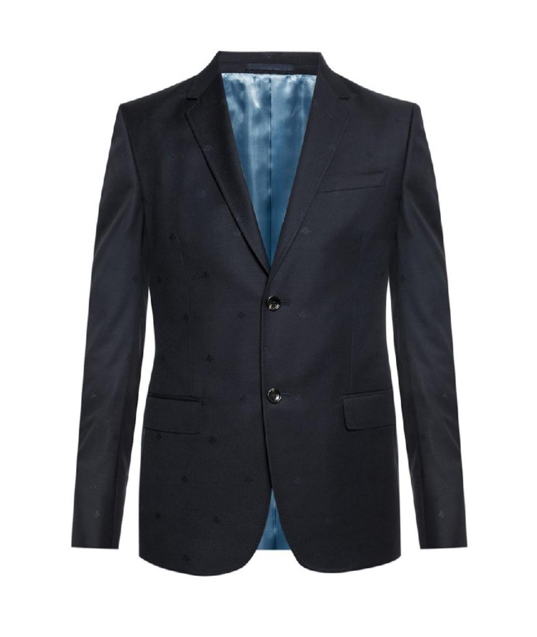 GUCCI Темно-синий классический костюм, фото 2