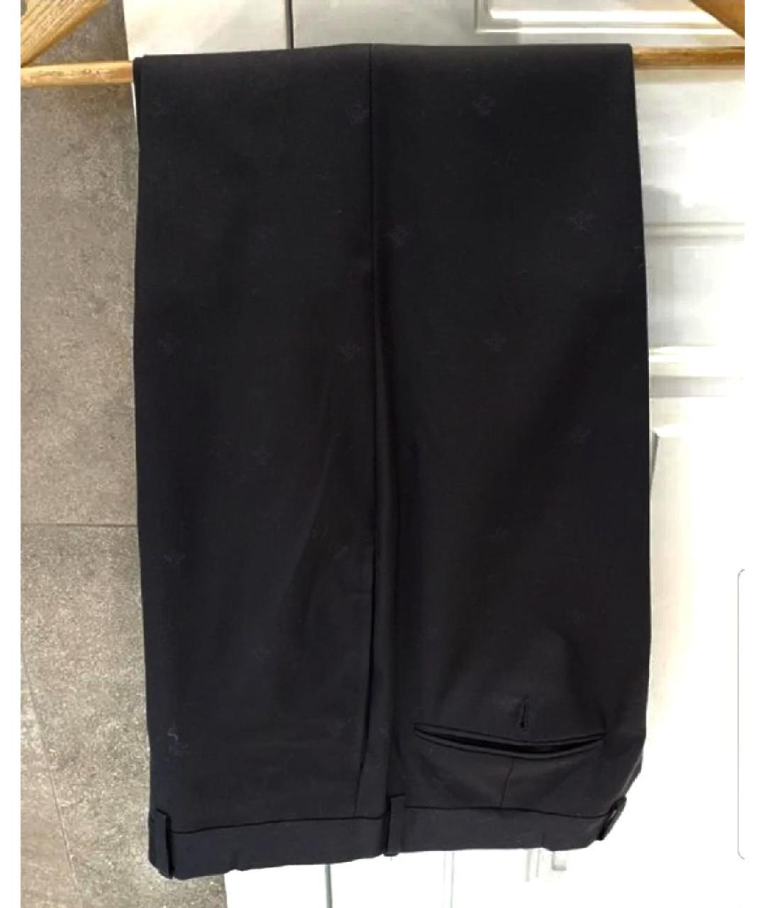 GUCCI Темно-синий классический костюм, фото 9