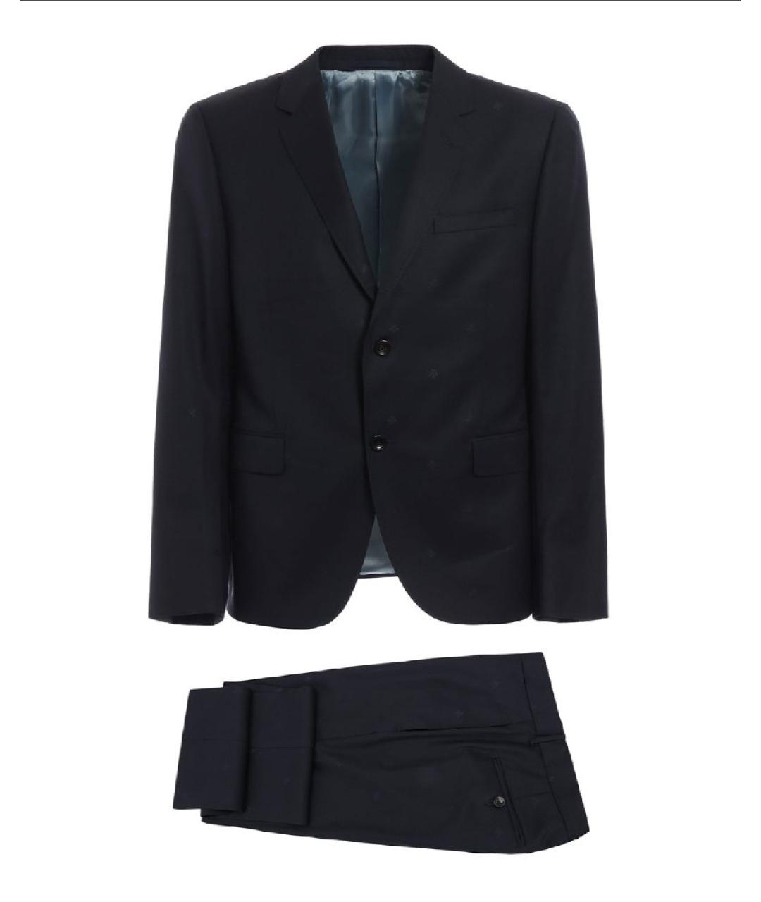 GUCCI Темно-синий классический костюм, фото 10