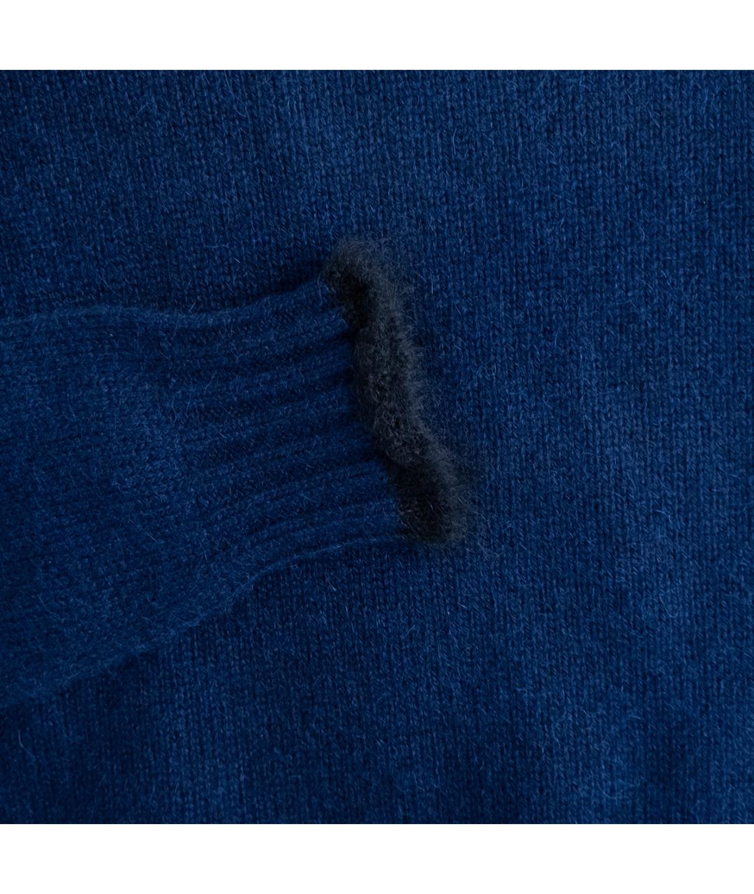CELINE Синий кашемировый джемпер / свитер, фото 4