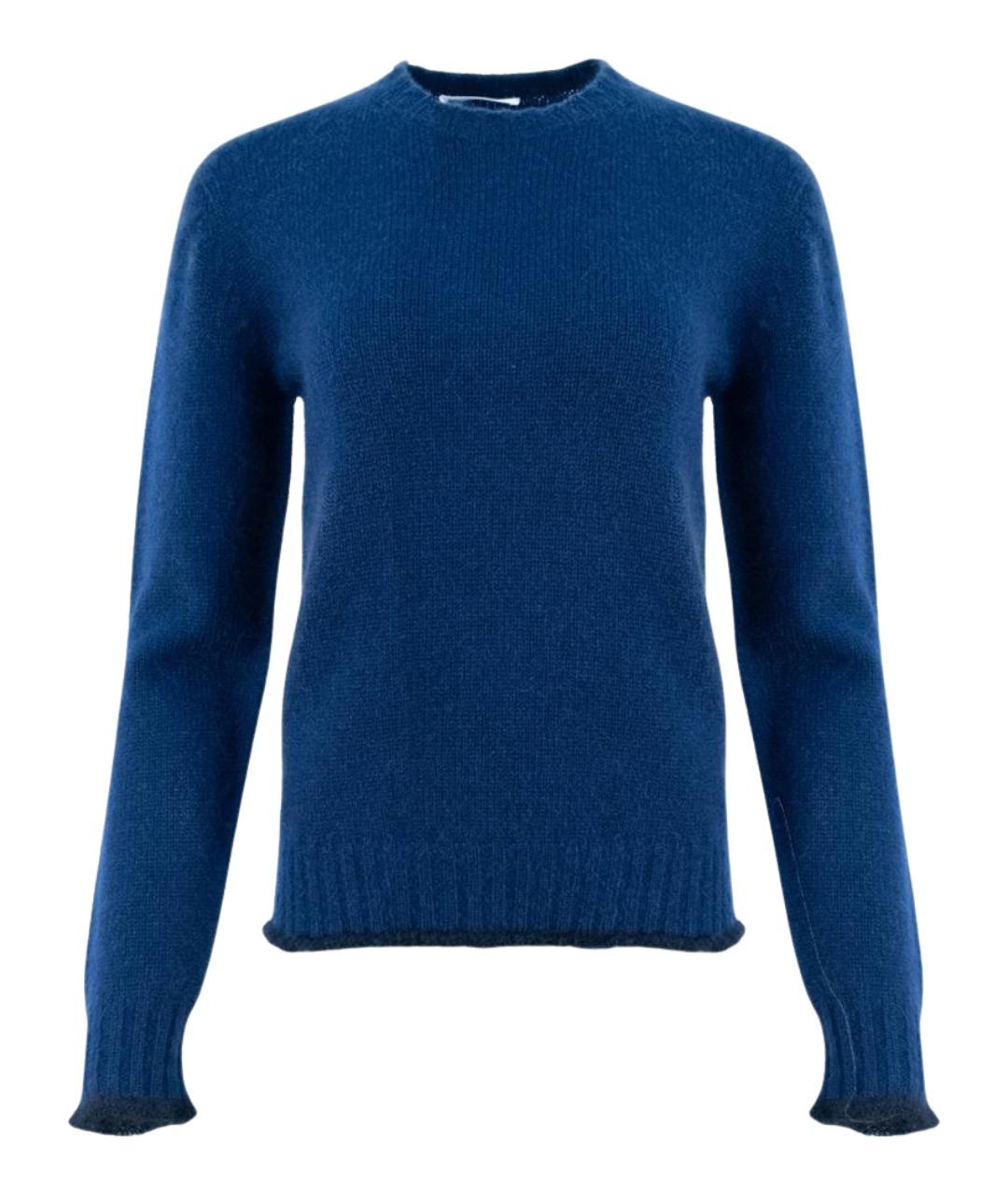 CELINE Синий кашемировый джемпер / свитер, фото 1