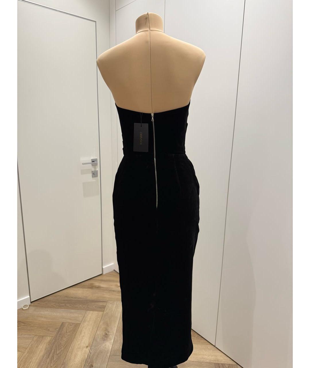 RASARIO Черное бархатное вечернее платье, фото 2