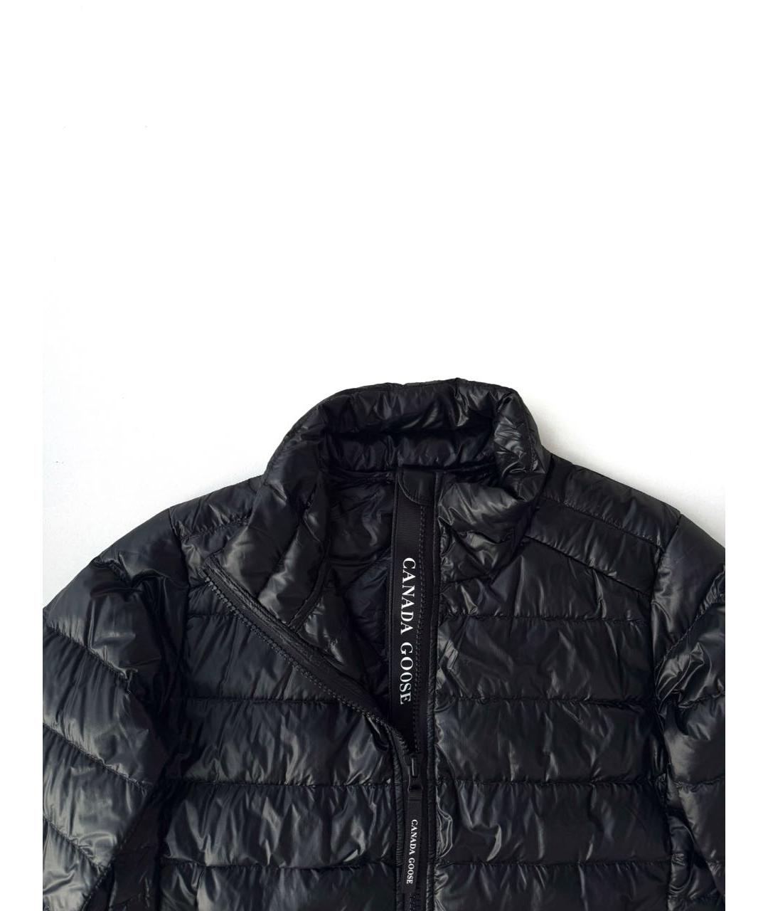 CANADA GOOSE Черный полиэстеровый пуховик, фото 6