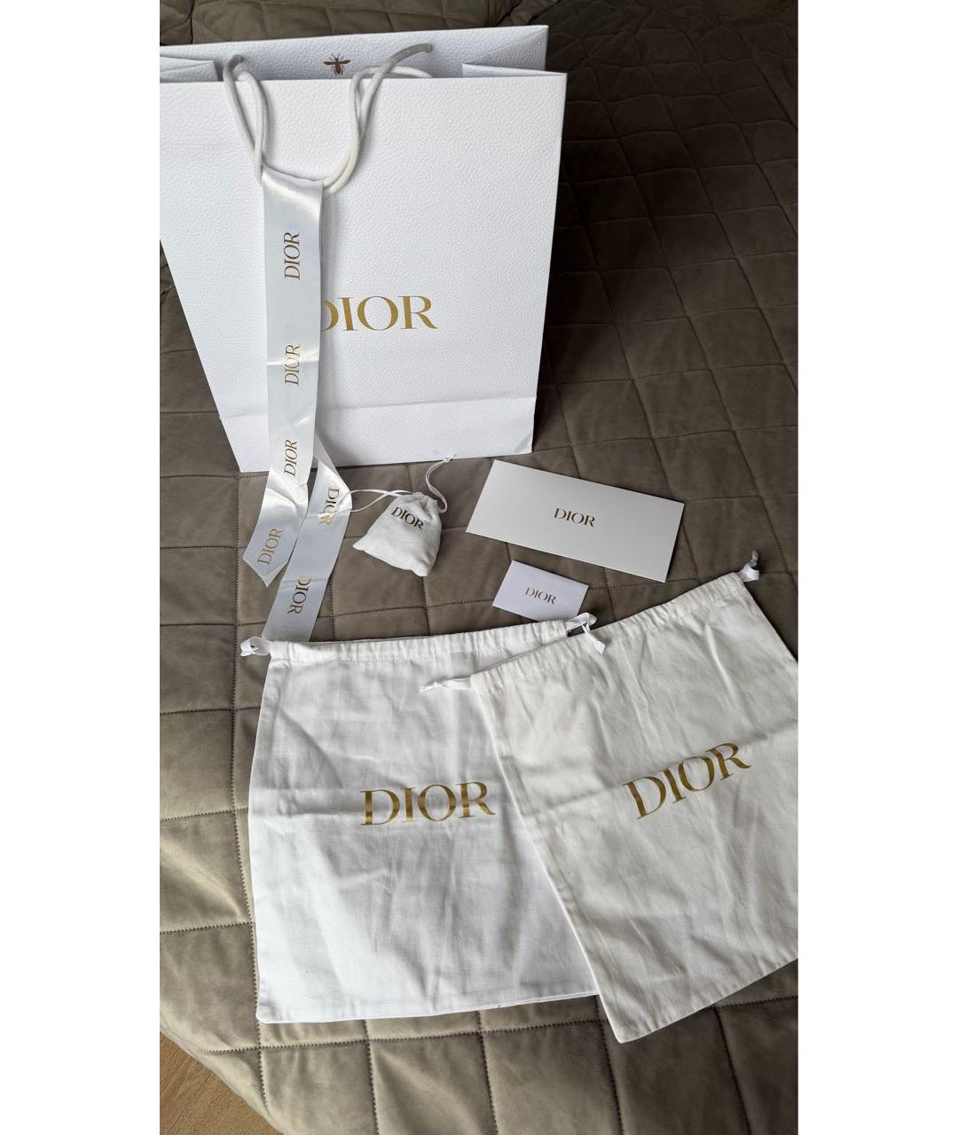 CHRISTIAN DIOR Черные кожаные ботинки, фото 3