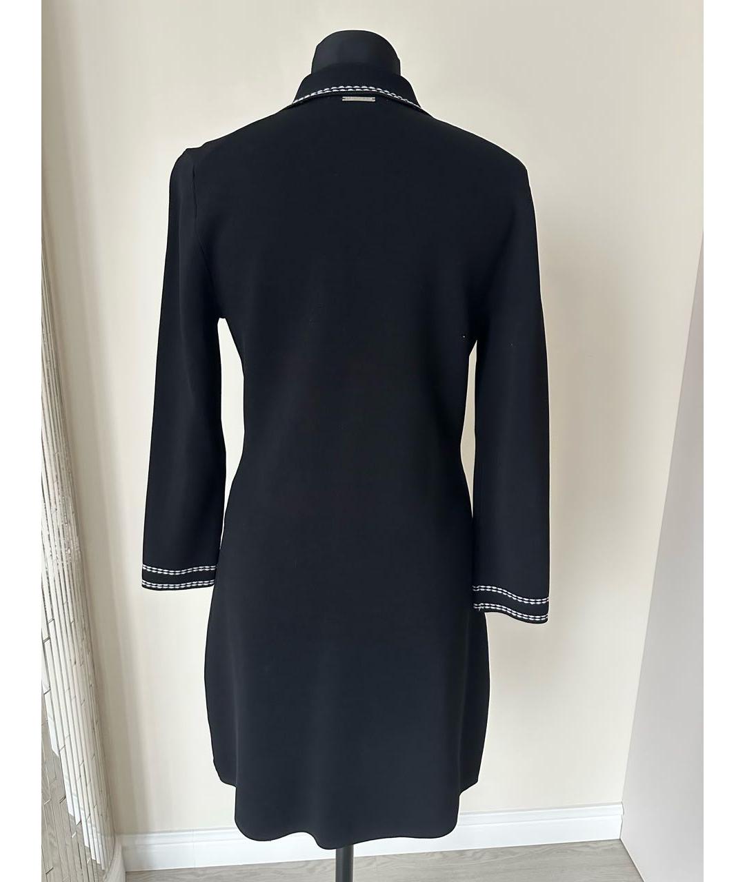 MICHAEL KORS Черное вискозное повседневное платье, фото 2