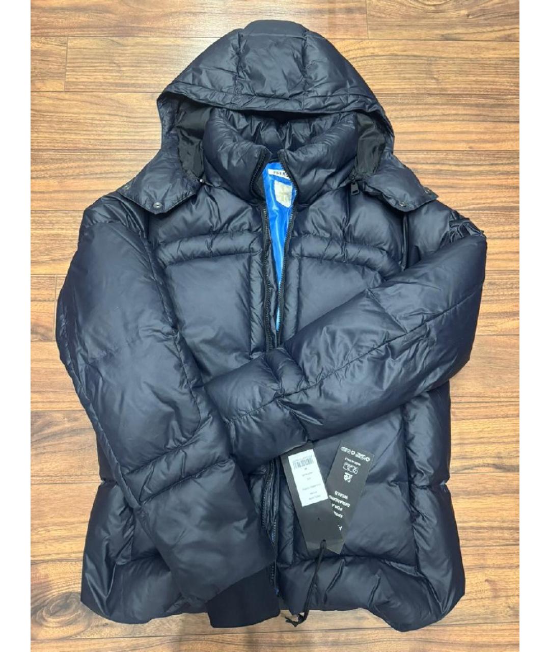 PREMIATA Темно-синий полиамидовый пуховик, фото 2