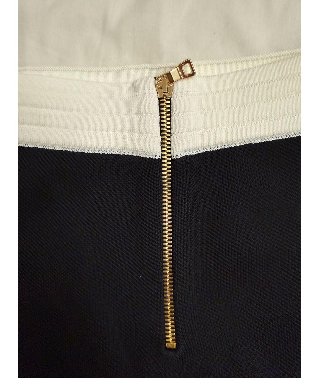 BALMAIN Черная юбка мини, фото 4