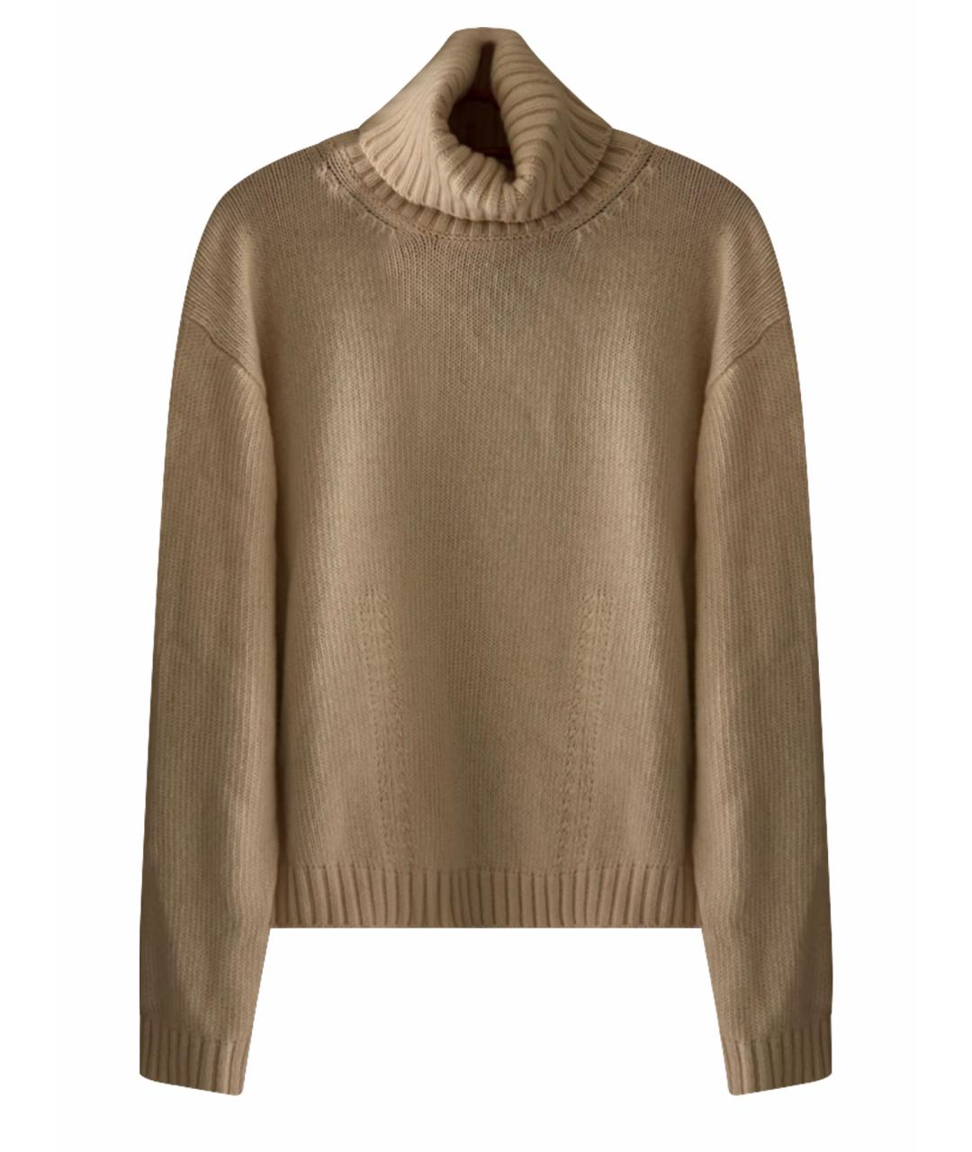 PRADA Бежевый кашемировый джемпер / свитер, фото 1