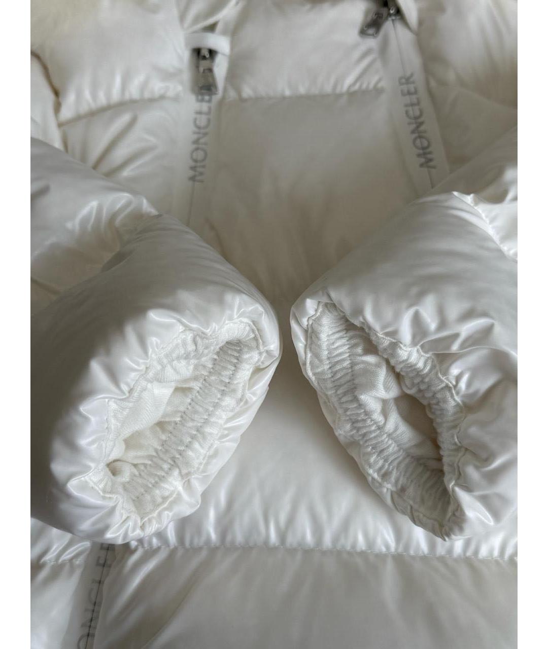 MONCLER KIDS Белый комбинезон, фото 7