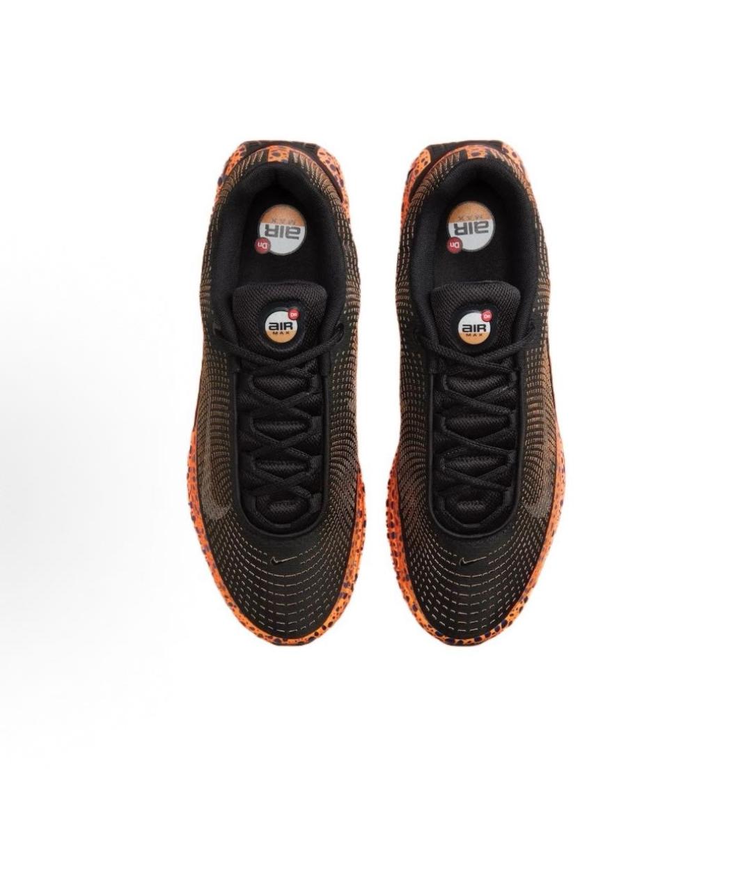 NIKE Оранжевое синтетические низкие кроссовки / кеды, фото 3