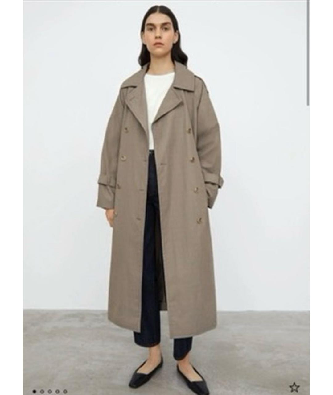 TOTEME Серый тренч/плащ, фото 2