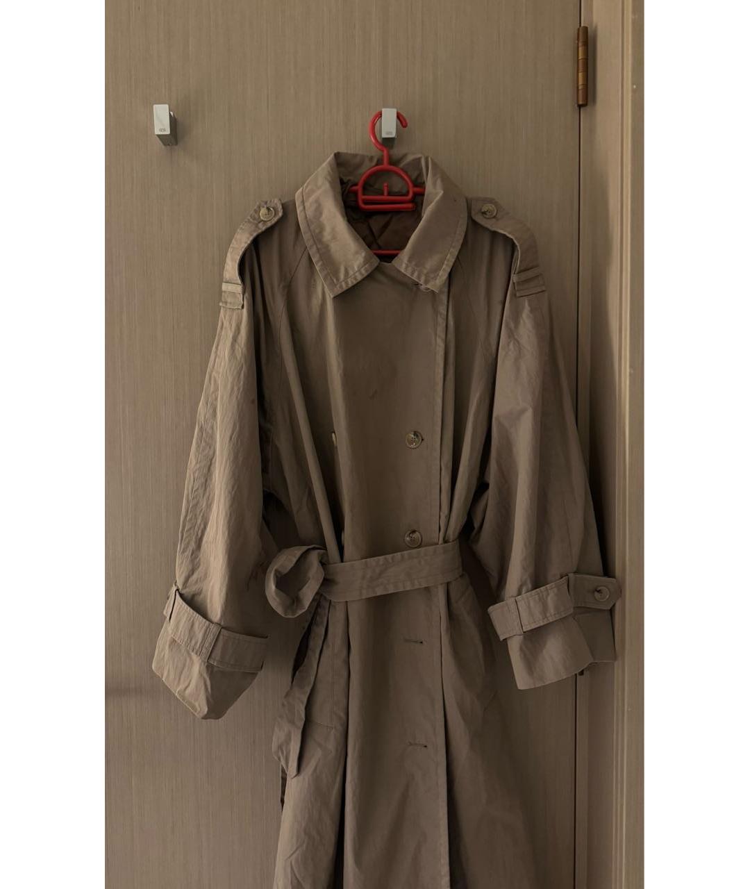 TOTEME Серый тренч/плащ, фото 4