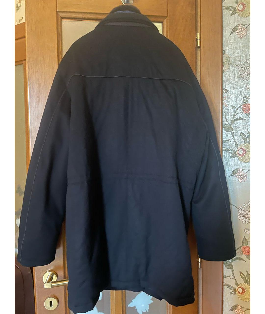 Castello d'Oro Черный кашемировый пуховик, фото 2