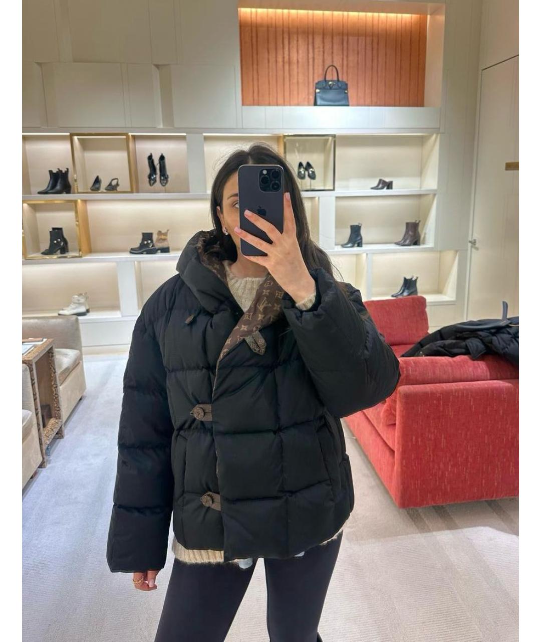 LOUIS VUITTON Черная куртка, фото 5