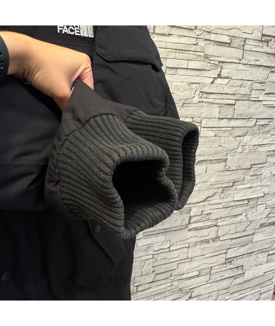 THE NORTH FACE Черный полиэстеровый пуховик, фото 6