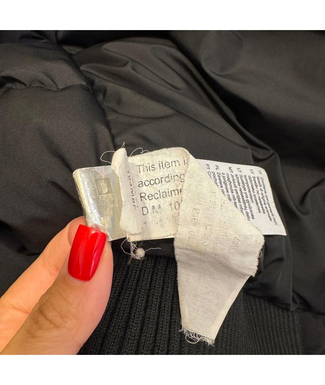 THE NORTH FACE Черный полиэстеровый пуховик, фото 8