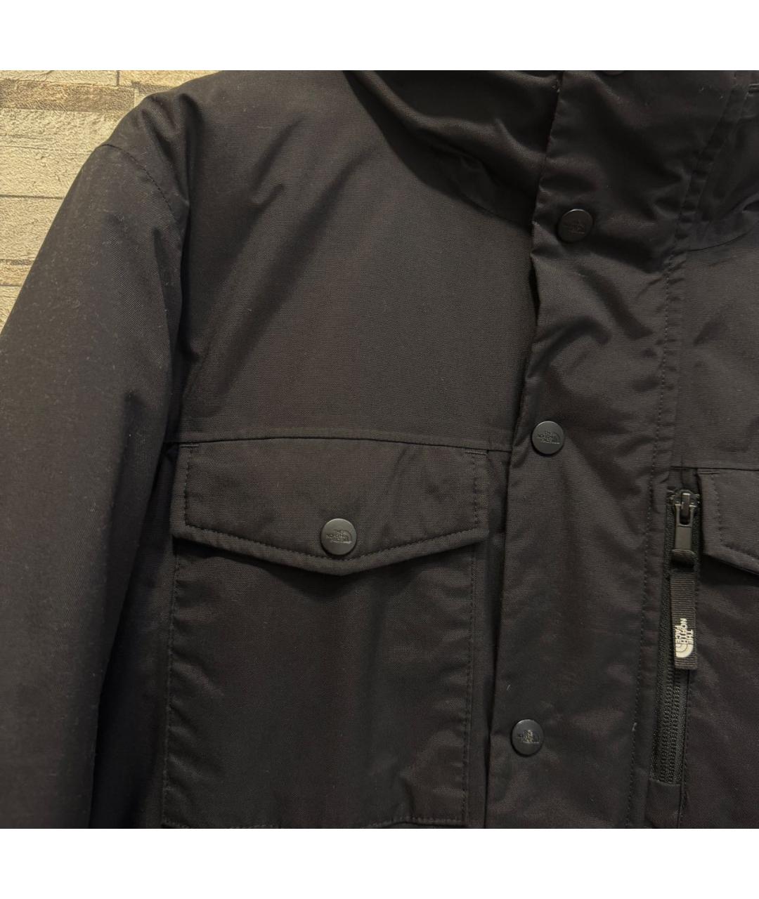 THE NORTH FACE Черный полиэстеровый пуховик, фото 4