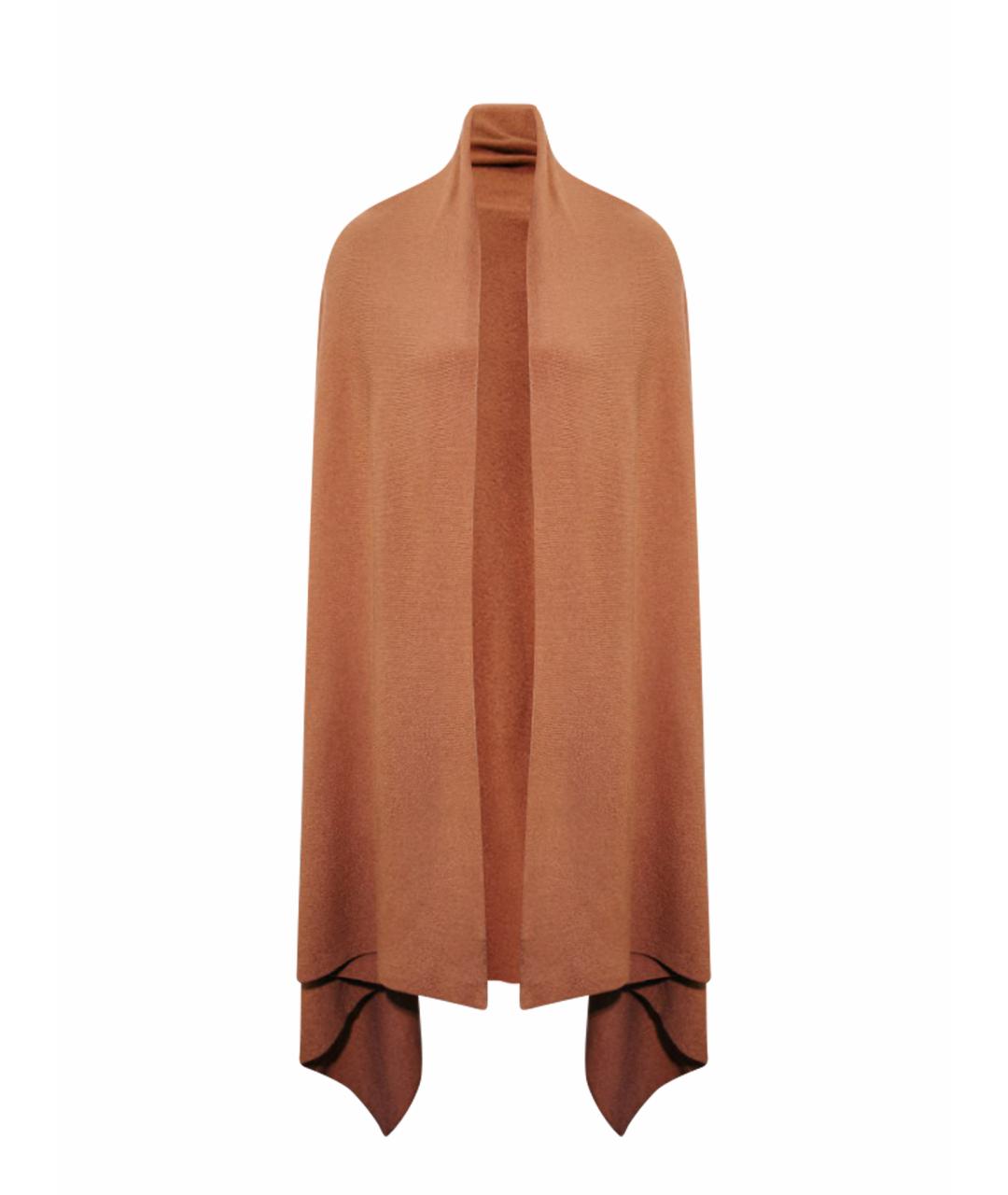 GENTRY PORTOFINO Коралловый кашемировый шарф, фото 1