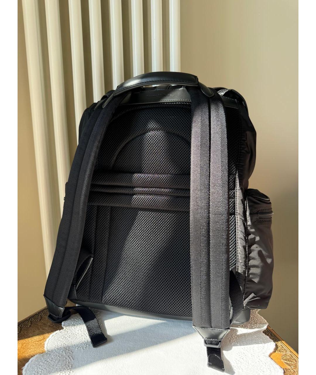 ZEGNA Черный рюкзак, фото 6