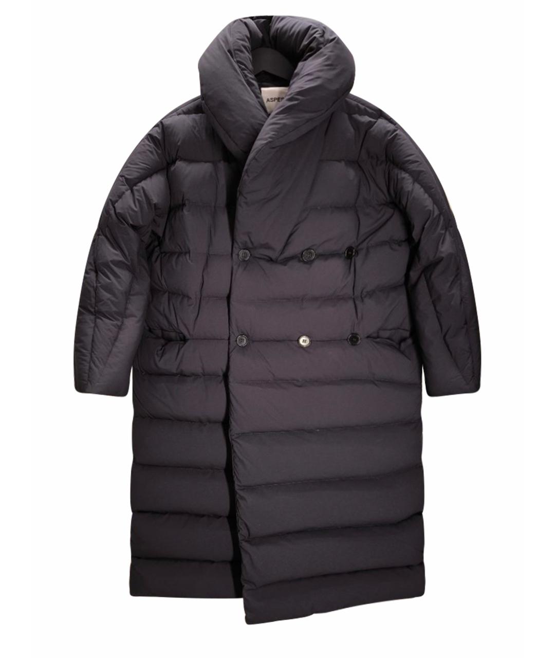 ASPESI Черный полиамидовый пуховик, фото 1