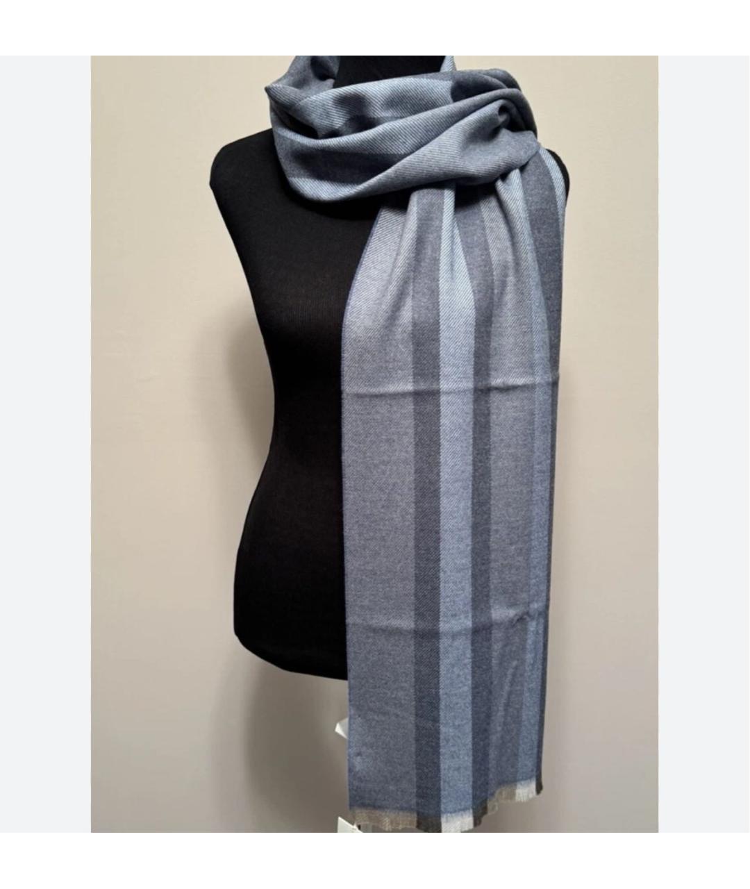 GUCCI Мульти шерстяной шарф, фото 2