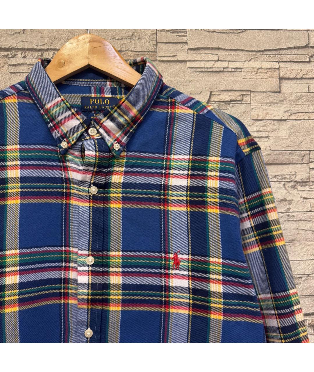 POLO RALPH LAUREN Мульти хлопко-полиэстеровая кэжуал рубашка, фото 5