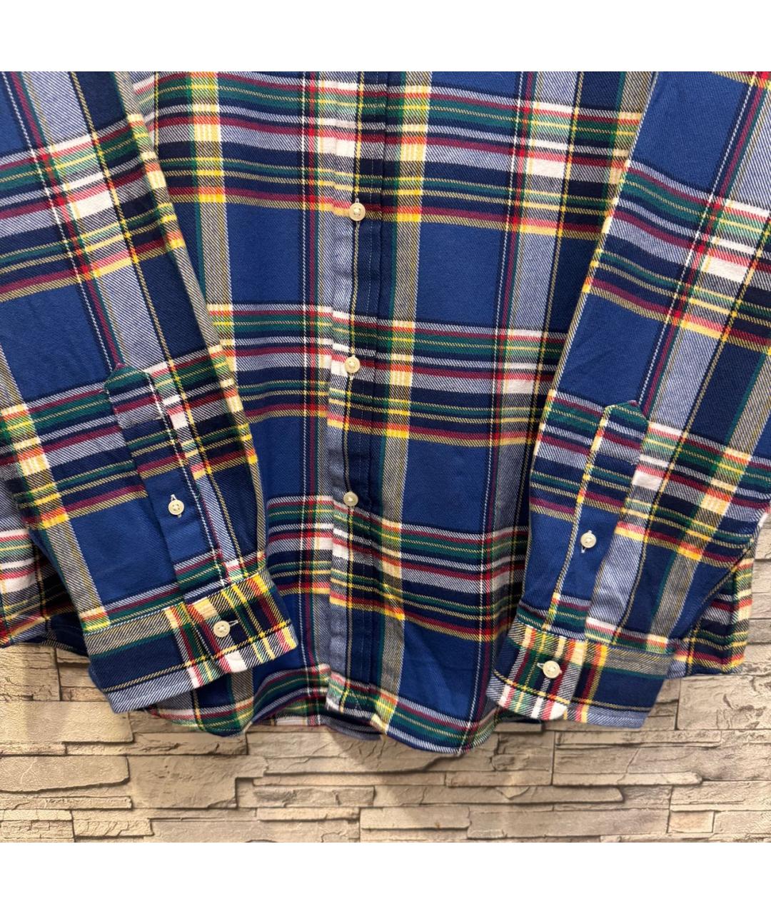 POLO RALPH LAUREN Мульти хлопко-полиэстеровая кэжуал рубашка, фото 4