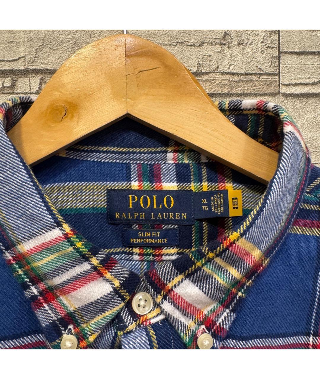 POLO RALPH LAUREN Мульти хлопко-полиэстеровая кэжуал рубашка, фото 3