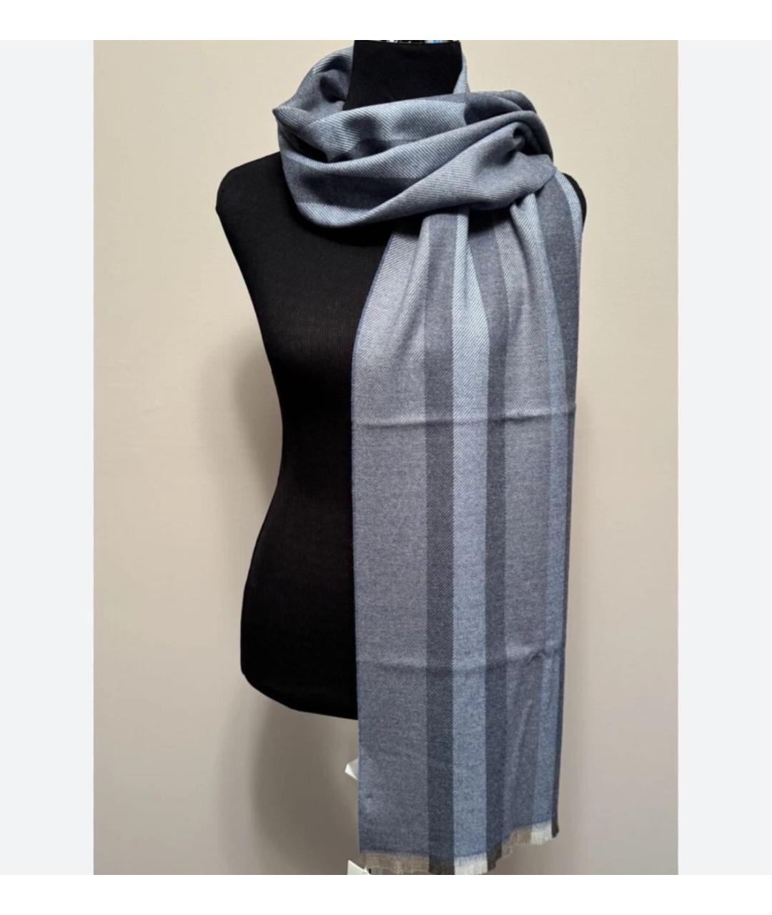 GUCCI Мульти шерстяной шарф, фото 2