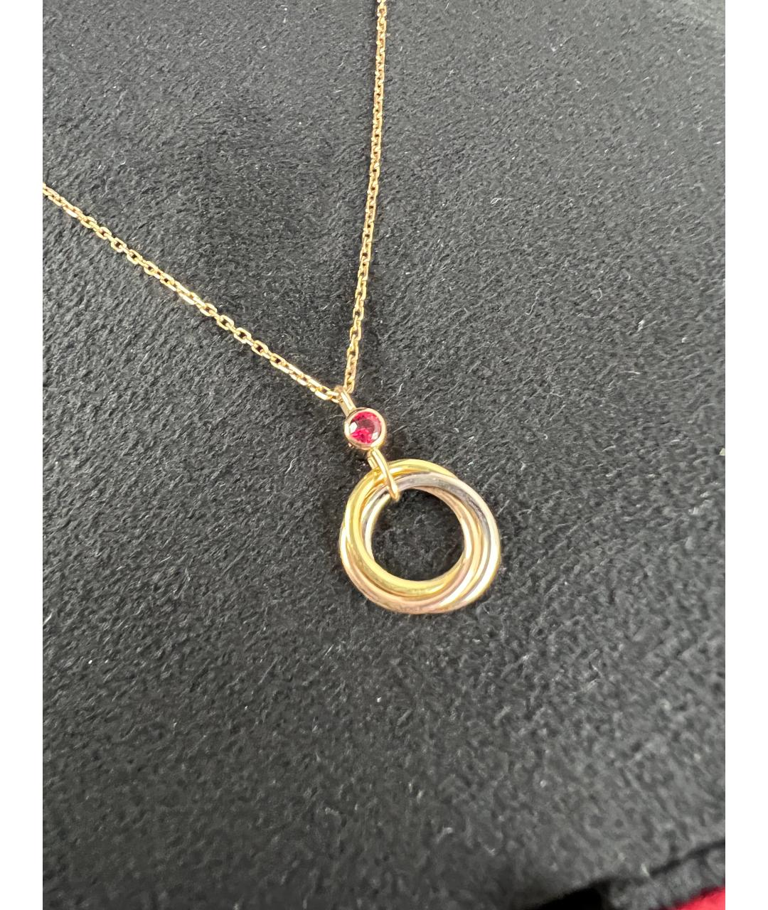 CARTIER Золотая подвеска из желтого золота, фото 4