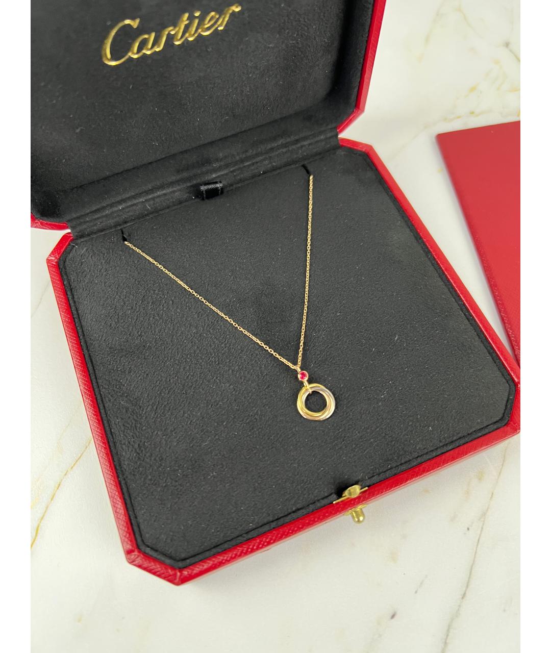 CARTIER Золотая подвеска из желтого золота, фото 3