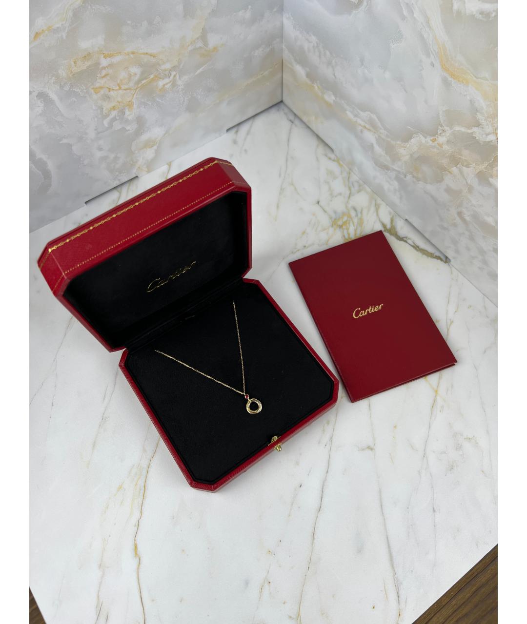 CARTIER Золотая подвеска из желтого золота, фото 2