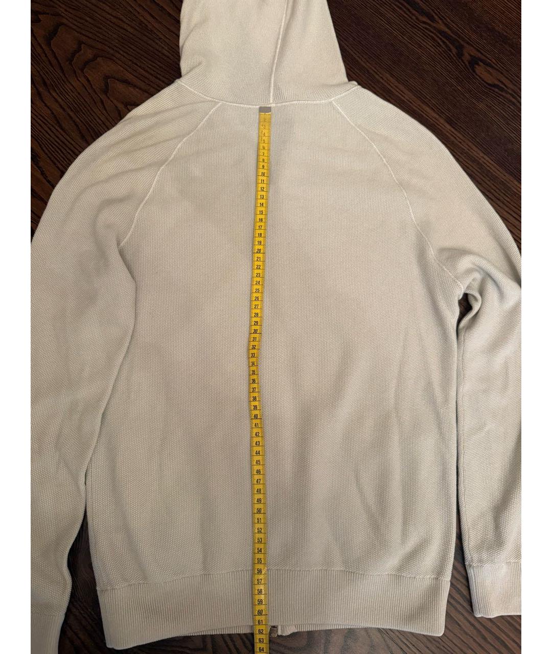 LORO PIANA Бежевый кашемировый джемпер / свитер, фото 6