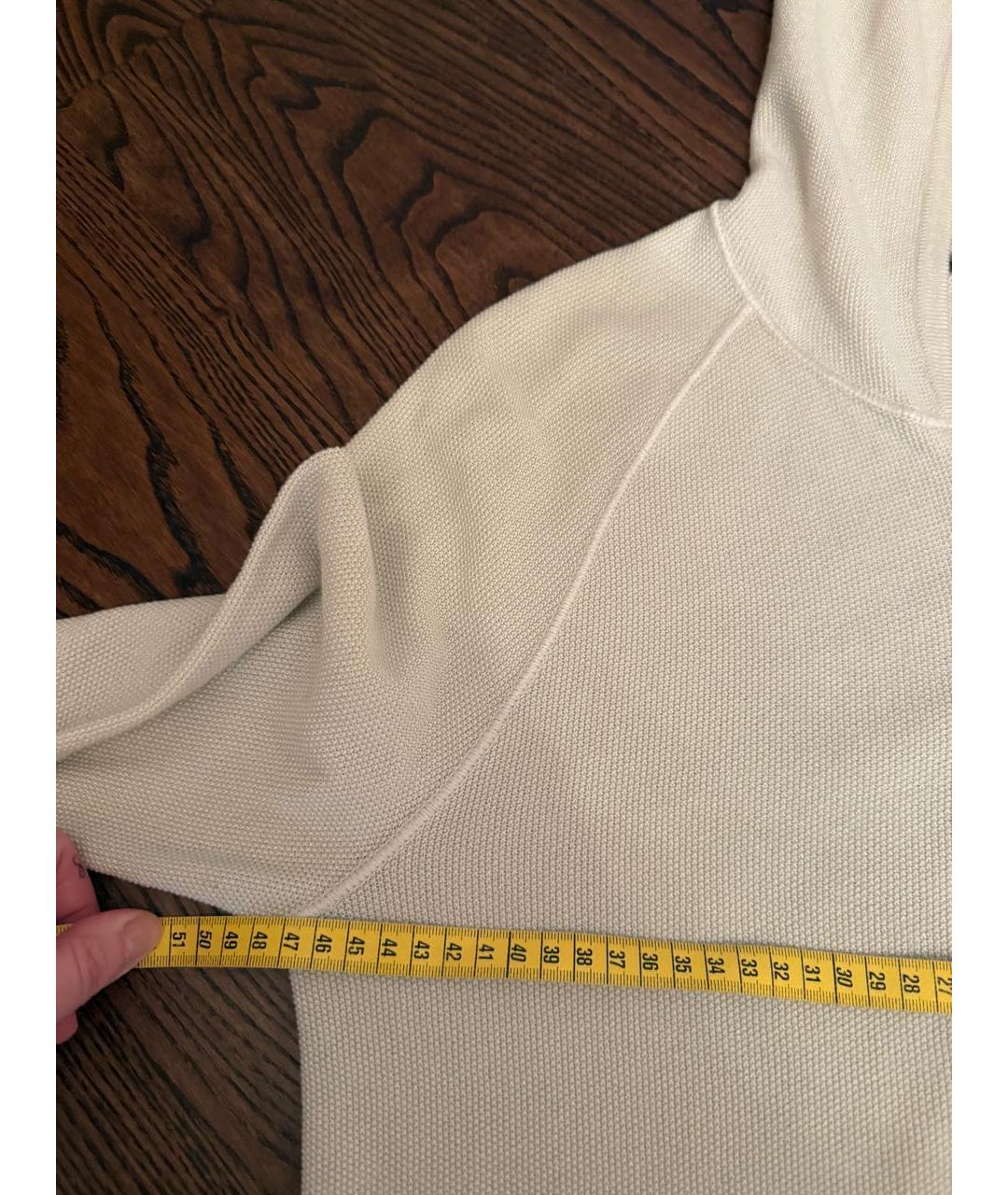 LORO PIANA Бежевый кашемировый джемпер / свитер, фото 5