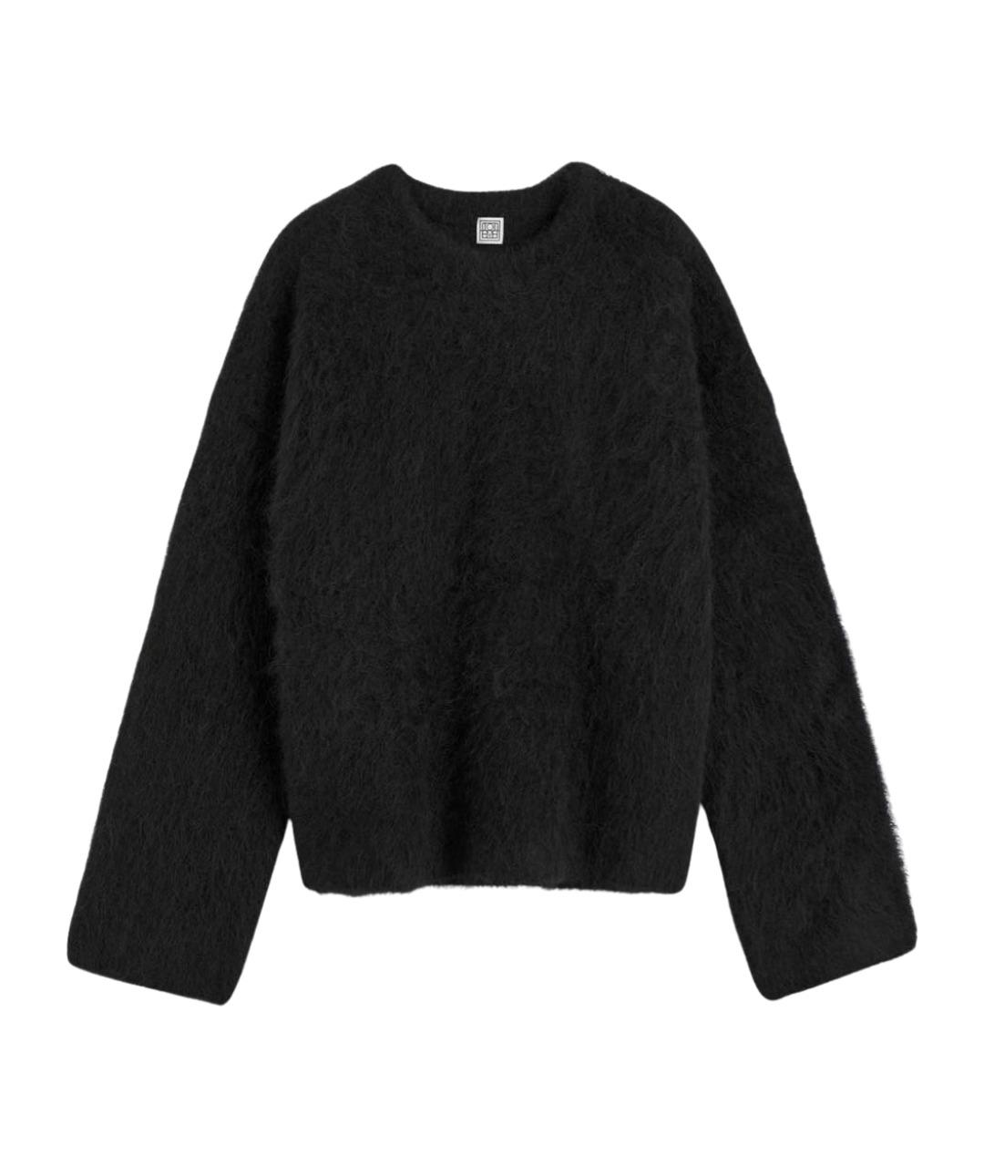 TOTEME Черный шерстяной джемпер / свитер, фото 1