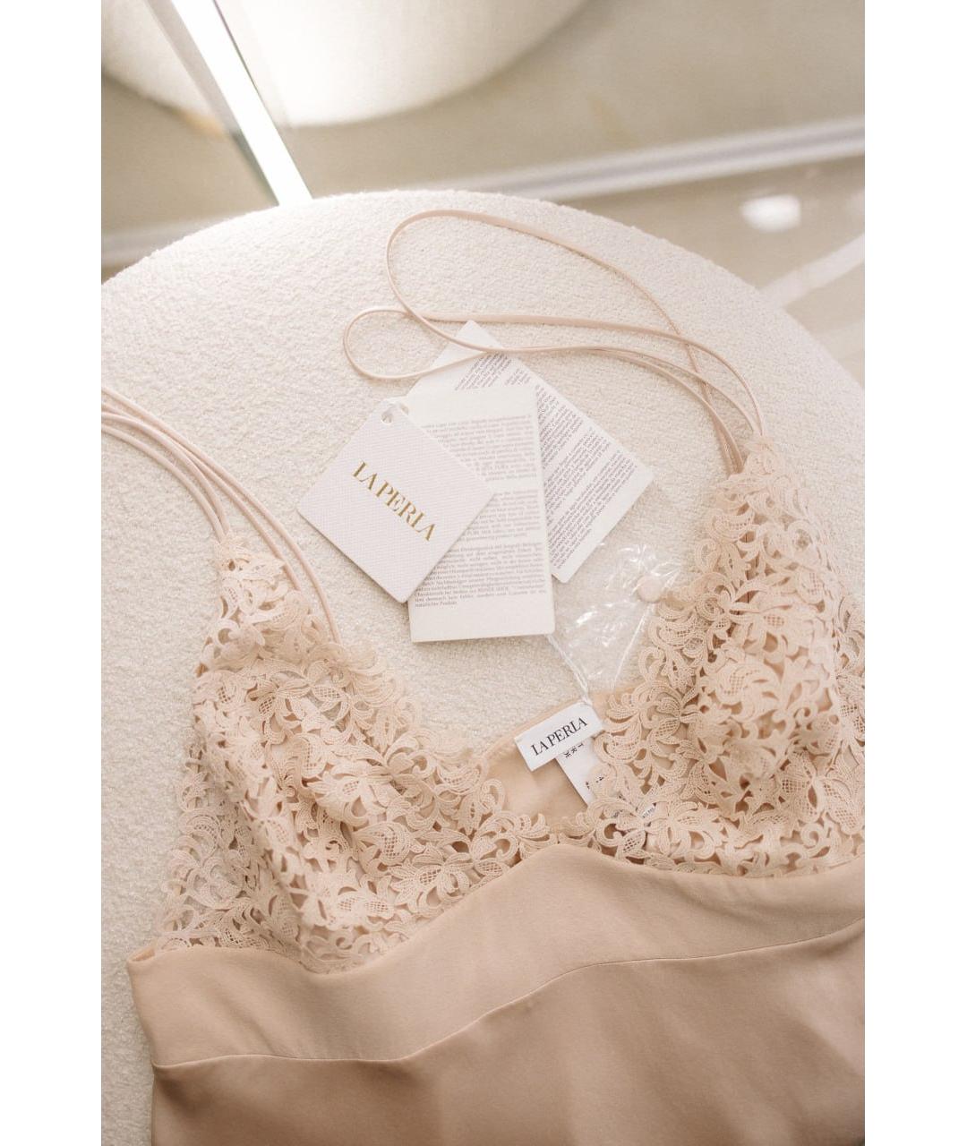 LA PERLA Бежевая пижамы и сорочки, фото 5