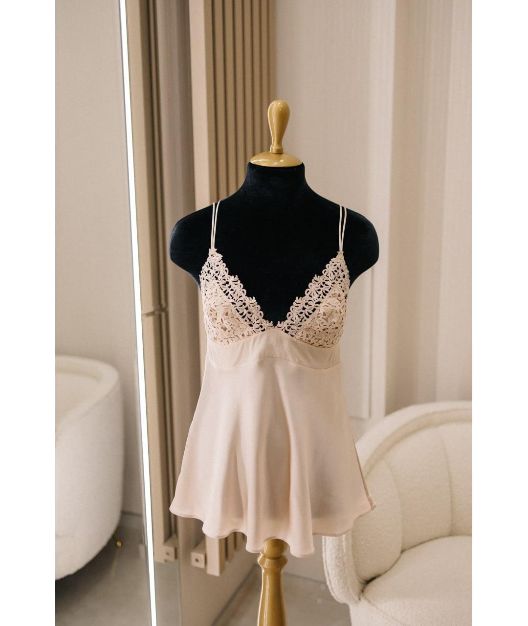 LA PERLA Бежевая пижамы и сорочки, фото 6