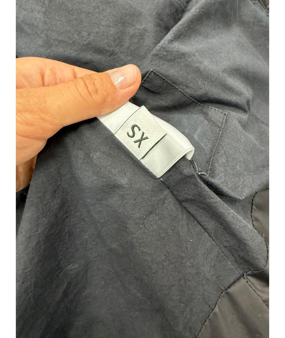 IENKI IENKI Черный полиэстеровый пуховик, фото 4