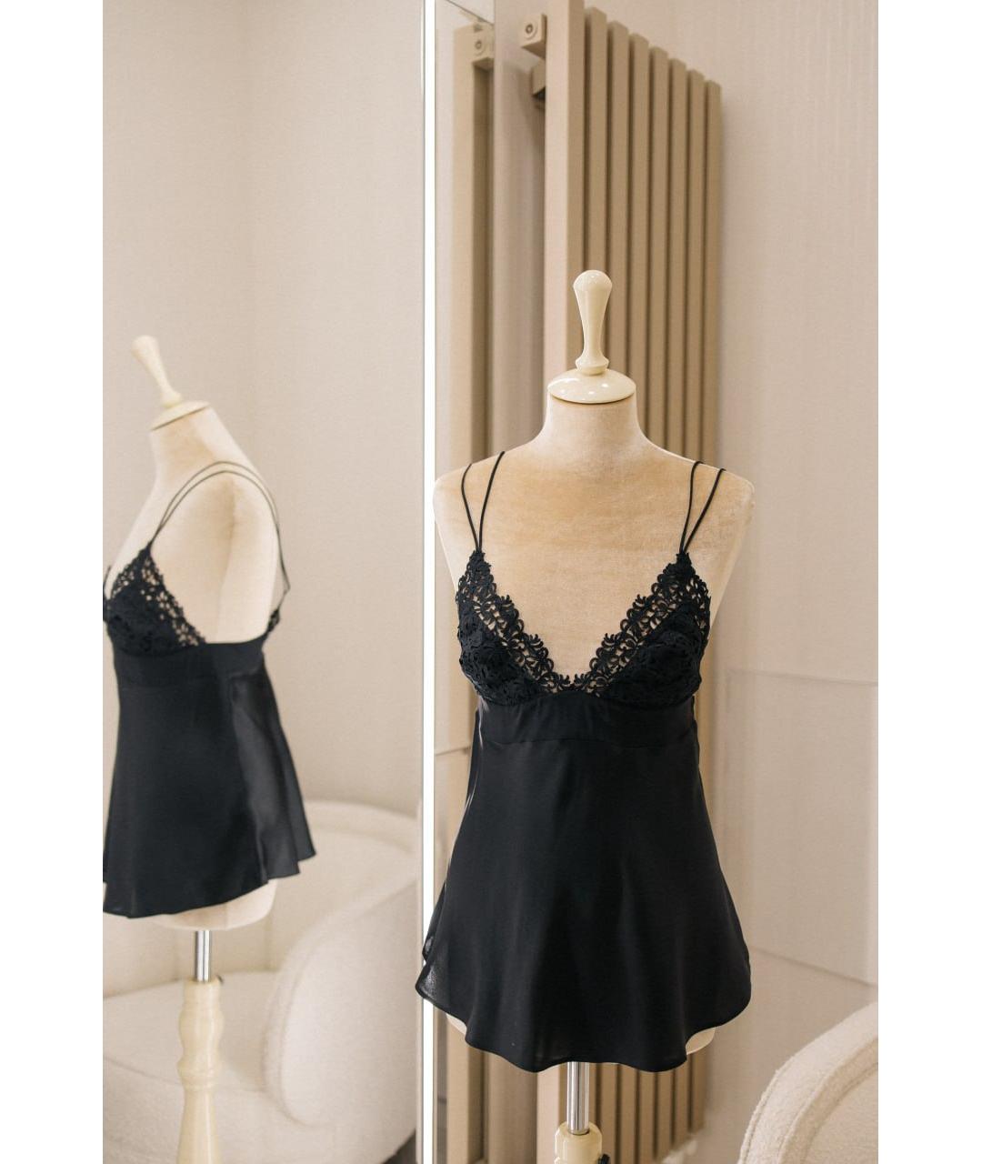 LA PERLA Черная пижамы и сорочки, фото 3