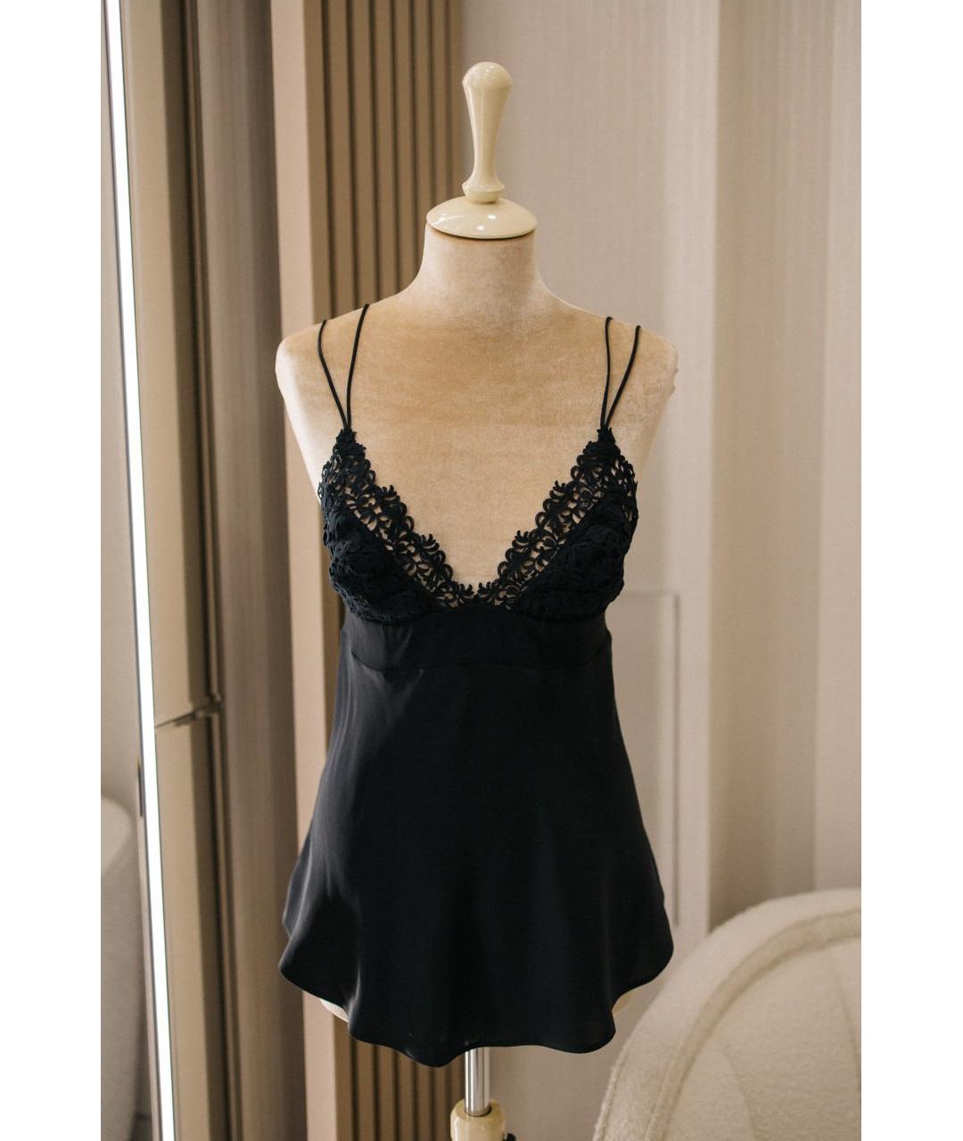 LA PERLA Черная пижамы и сорочки, фото 8