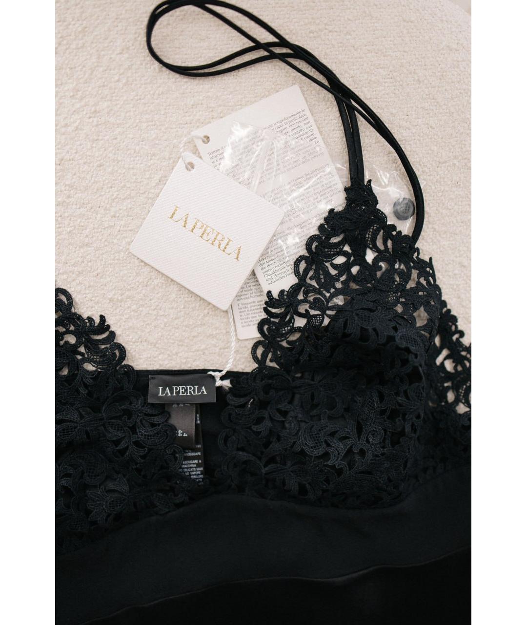 LA PERLA Черная пижамы и сорочки, фото 7