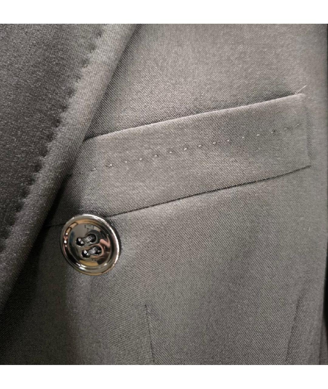 DOLCE&GABBANA Черный шерстяной жакет/пиджак, фото 8