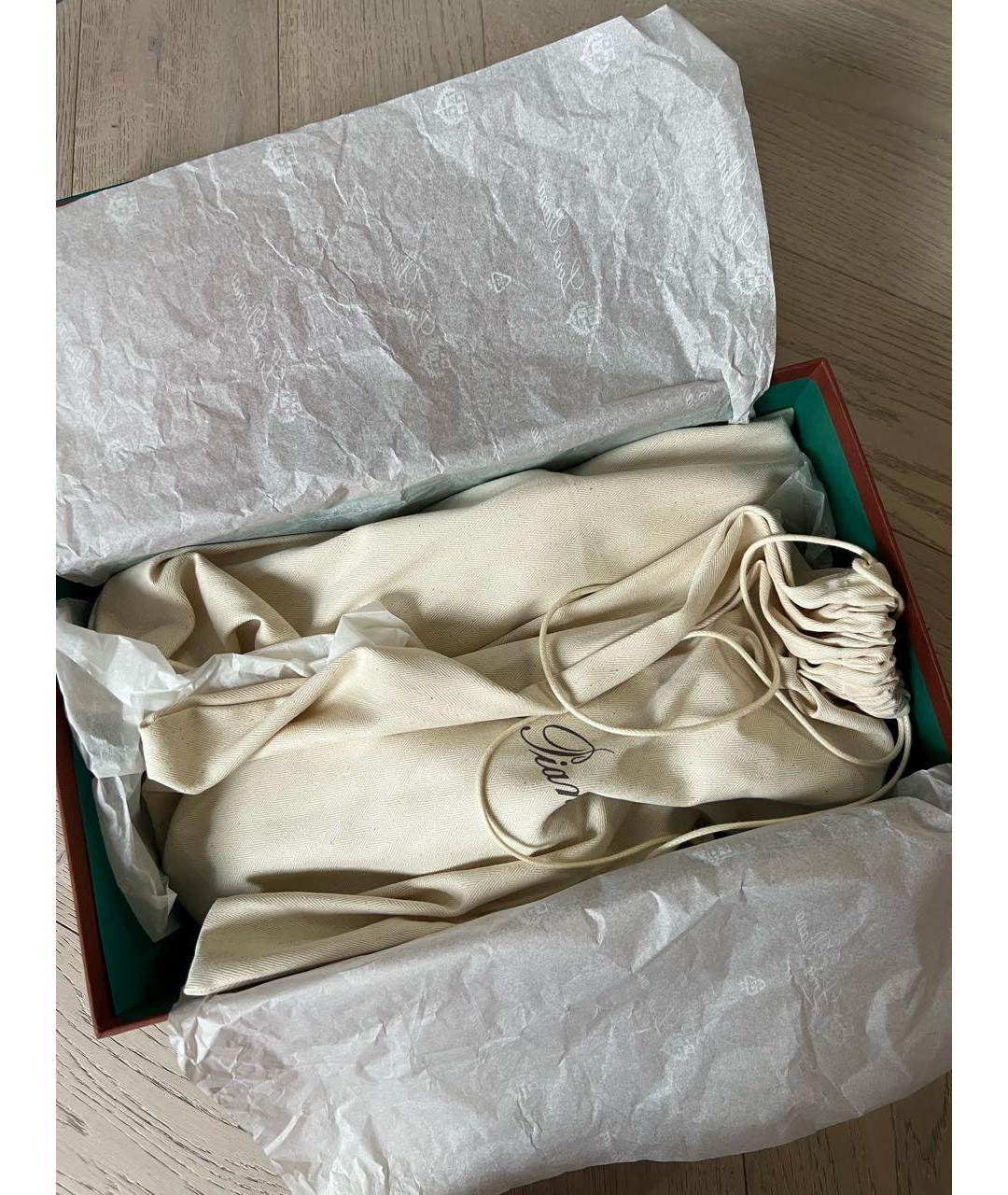 LORO PIANA Бежевые замшевые лоферы, фото 6