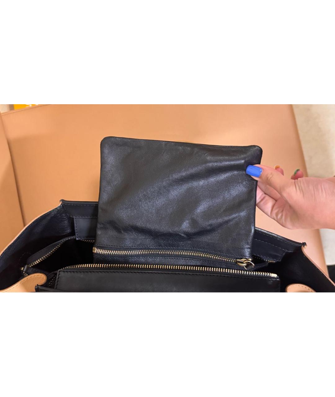 CELINE Мульти кожаная сумка тоут, фото 4