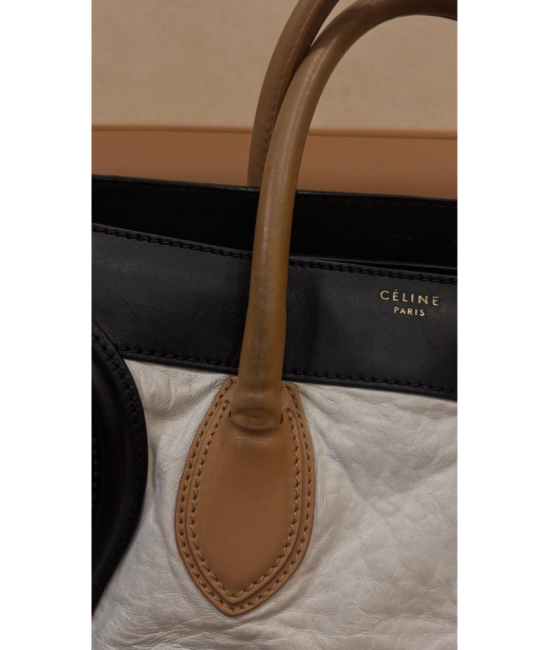 CELINE Мульти кожаная сумка тоут, фото 6