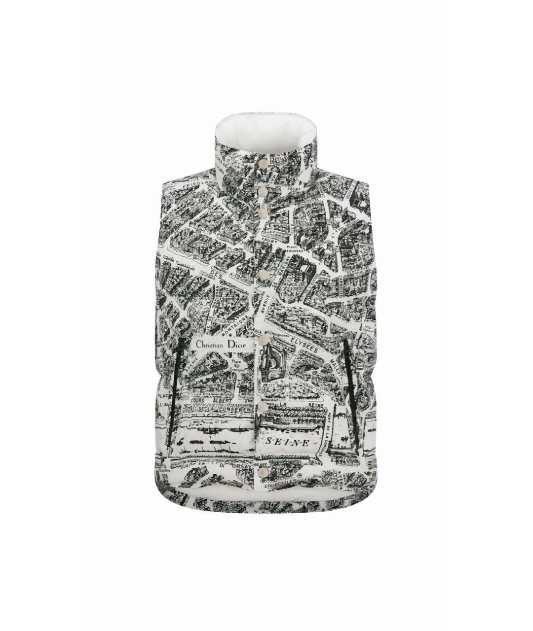 CHRISTIAN DIOR Серый полиэстеровый жилет, фото 1